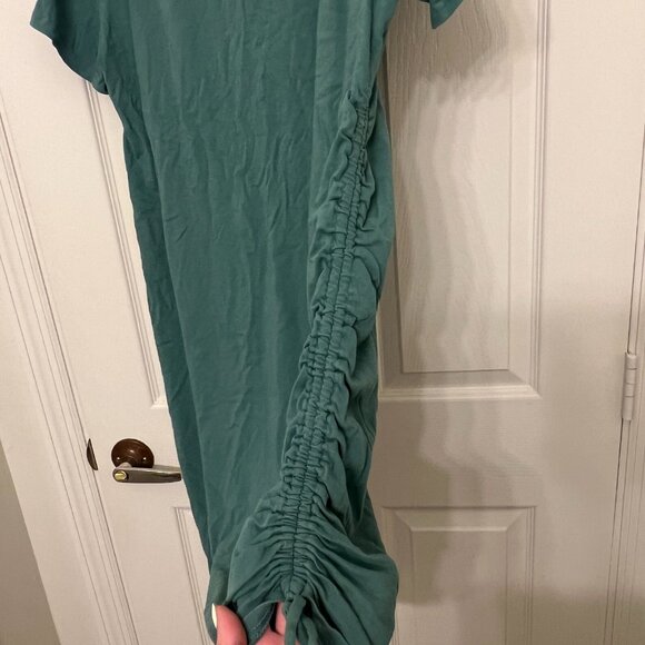 T-Shirt Dress with Ruching - Picture 3 of 4